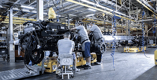 Mercedes-Benz inaugura nova linha de produção de ônibus na fábrica de São Bernardo do Campo